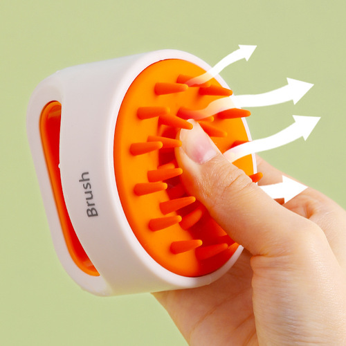 Shampoo Brush Artifact Soft Gel Shampoo Brush Scalp Cleansing Massage Shampoo Comb Meridian Massage Shampoo Brush Wholesale
