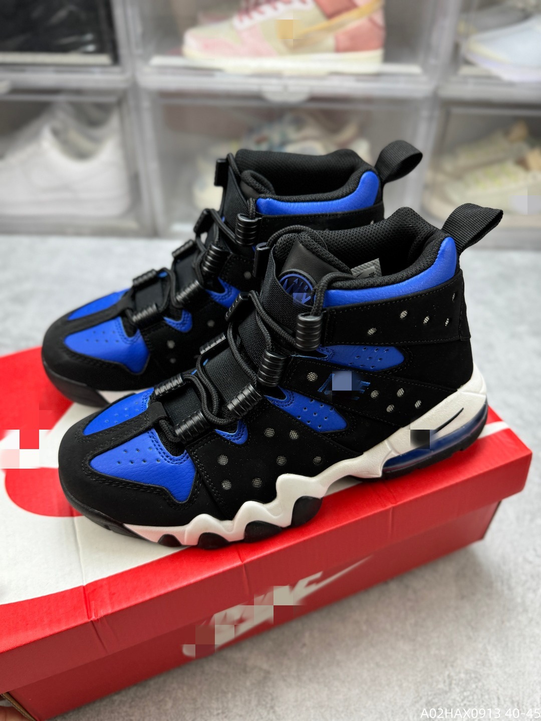 Zapatillas de Baloncesto de Caña Alta Max CB 94 de Piel de Vaca Antideslizantes para Baloncesto y Deportes image 8