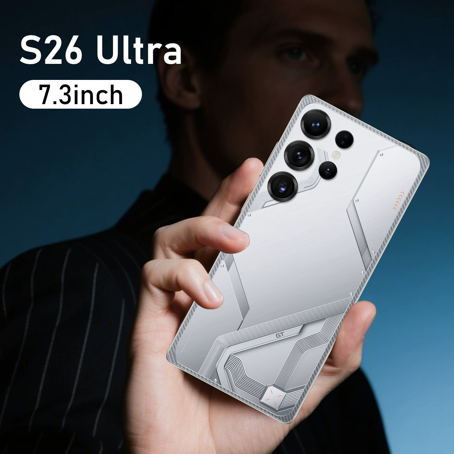 Android смартфон S26 Ultra TK 7.2" (S26 Ultra), 16+1 ТБ, 8000 мА·ч, быстрая зарядка