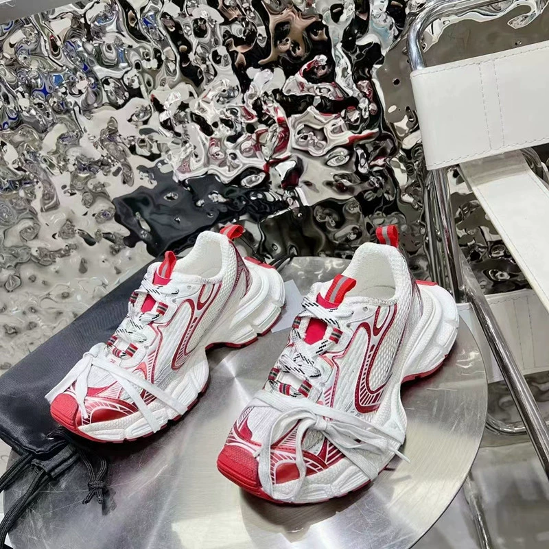 Канковые мужские кроссовки Dad Sneakers (Balenciag) — стиль Европы 2024 года, унисекс, размеры 35–44