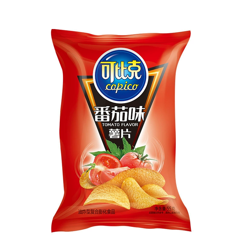Dali Garden Better -Cappelona чип оригинальный пряный вкус помидор 55г пакетики для досуговых закусок пухлые закуски оптом
