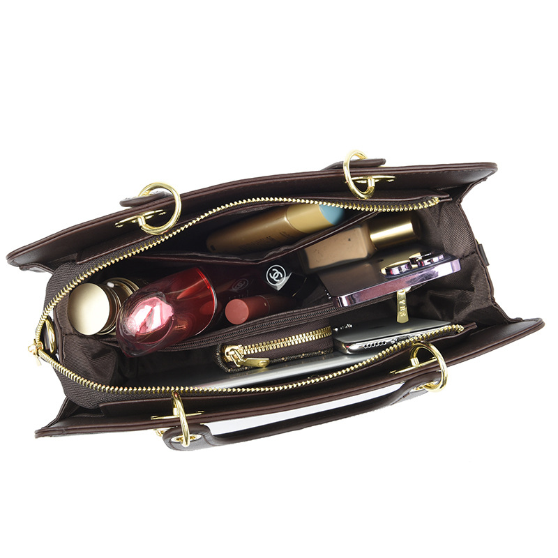 Bolso de mujer 2023 nueva moda elegante de mediana edad mamá bolsa de moda simple hombro bolsa de mensajero