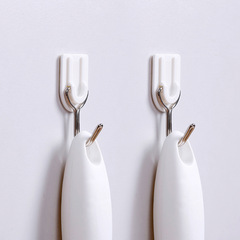 Meiya Simple Color Classic Small Sticky Hook Student Staff Dormitory Bedroom Supplies Household Department Store Wholesale