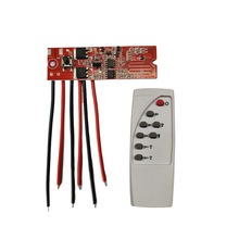 已焊线红板遥控3.2V3.7V雷达人体感应太阳能路灯电路板控制板驱动
