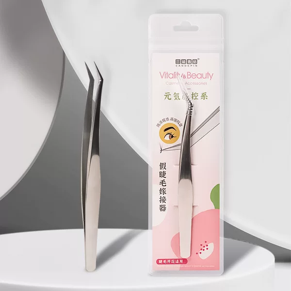 False Eyelash Applicator 1999 Eyelash Extension Eyelash Curler Tight Closure Eyelash Artist One-Click Blooming Lazy Eyelash Tweezers