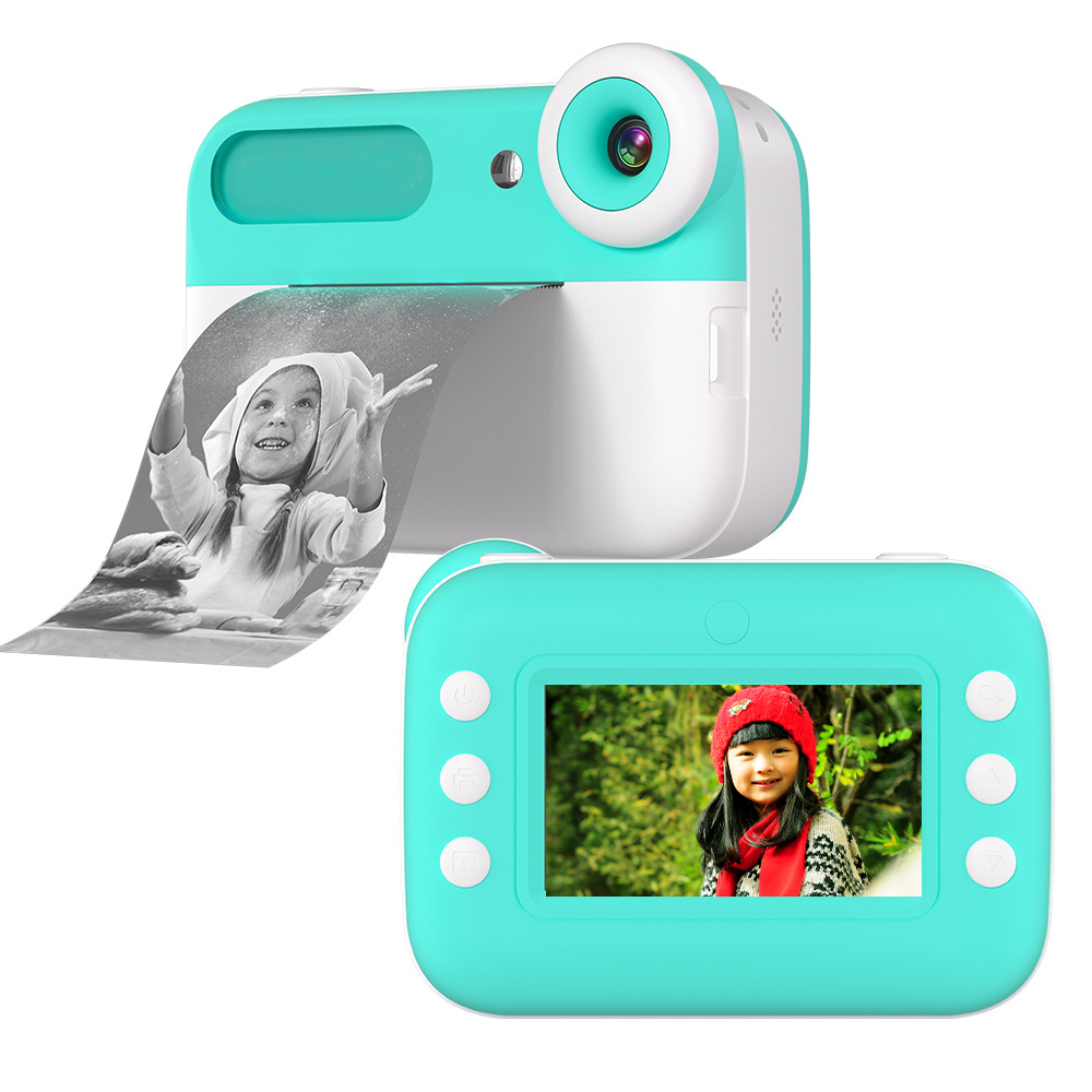 Q7 cámara de impresión de pantalla táctil HD pantalla grande 3.0 pulgadas cámara digital para niños linda mini Polaroid