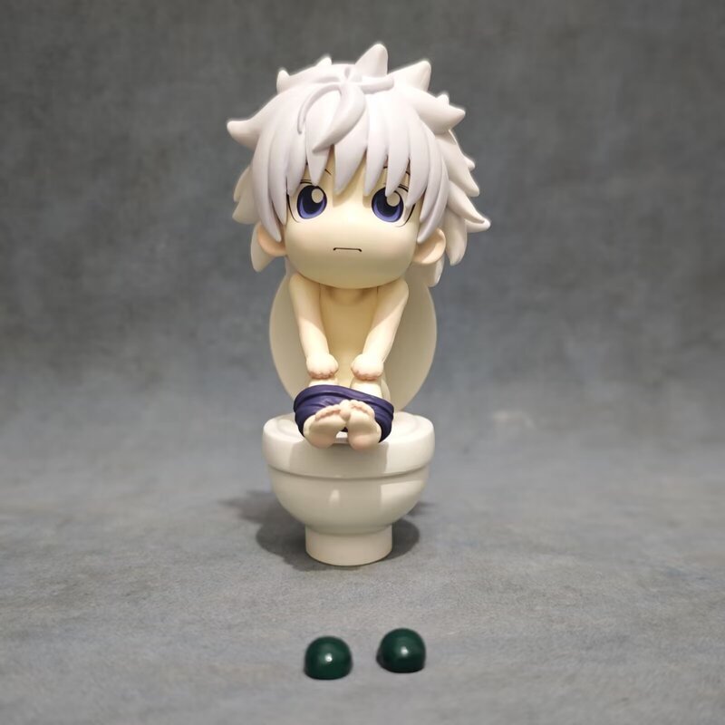 Full-Time Hunter Killua Zoldyck Magnetic Killua Bounty Hunter Slipper Toilet Scene Boxed Figure