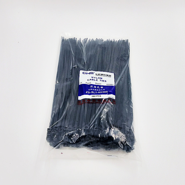 8*300mm长虹【黑色尼龙扎带】.自锁式聚酰胺扎带/非标扎带