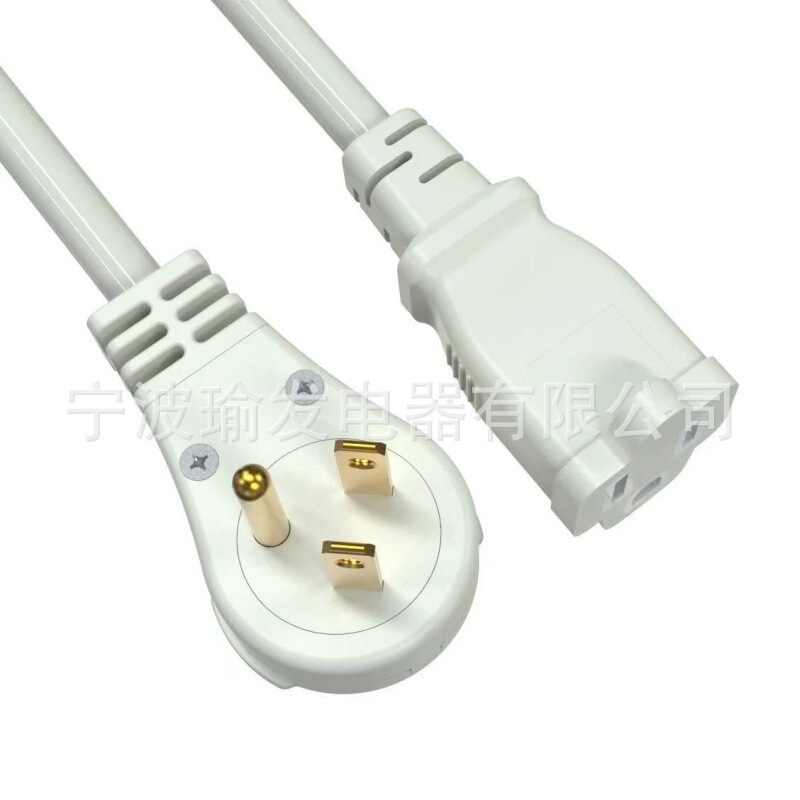Rotating Plug Extension Cord, Spaced Ac Socket, Flat Plug Surge Protector, Wall-Mounted