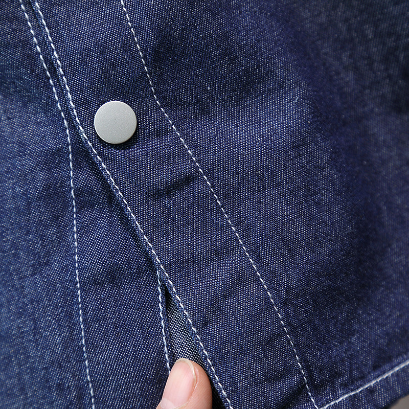 5009 traje de mezclilla de verano para niños 2025 nueva camisa de manga corta hermosa para niños ropa de moda de verano para bebés