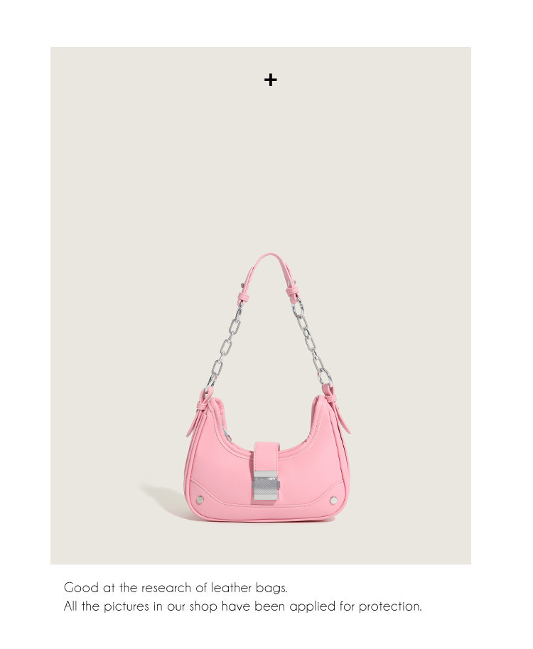 Shoulder Bag For Women Niche Design Handbag With Chain Texture_voghion.com