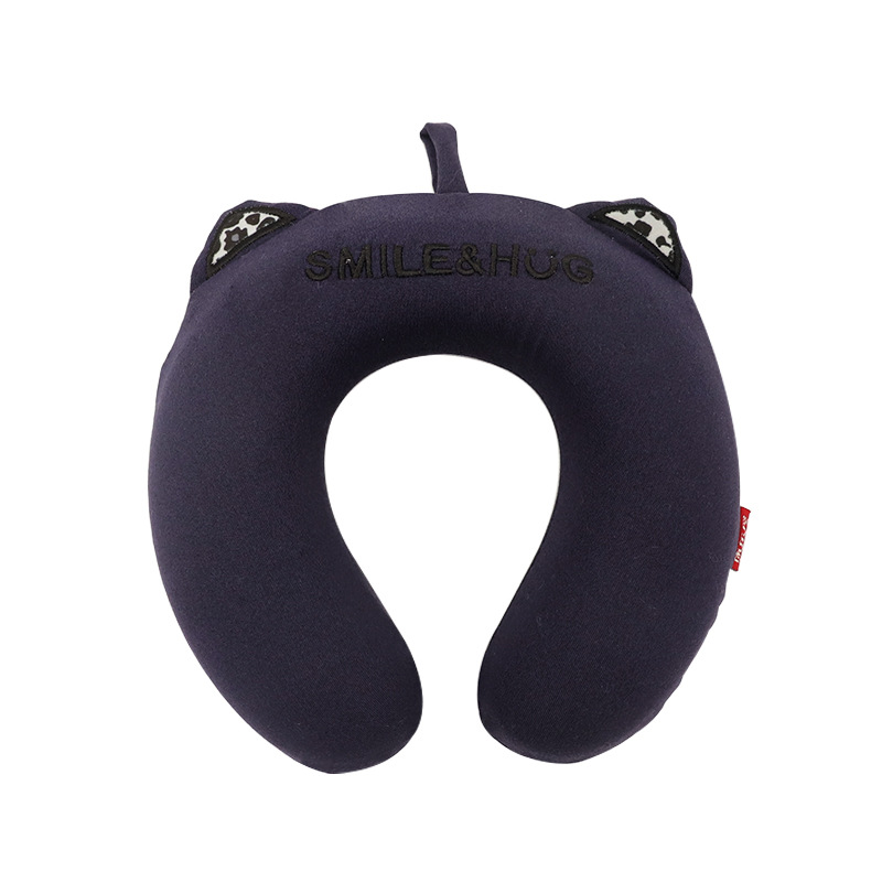 Kangle House Oficina viajes cuello almohada en forma de U de espuma de memoria de rebote lento animal de dibujos animados