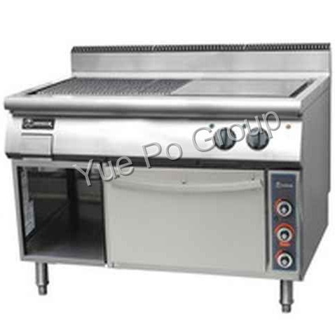 INTECH电热坑扒炉下焗炉(1/3坑扒,2/3平扒) (850)