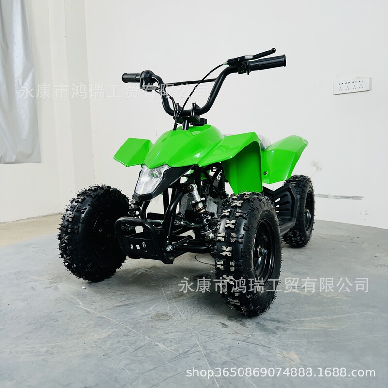 Children's Dinosaur Beach Bike 49Cc Hand-Pulled Four-Wheel Off-Road Atv All-Terrain Motorcycle Children's Beach Bike