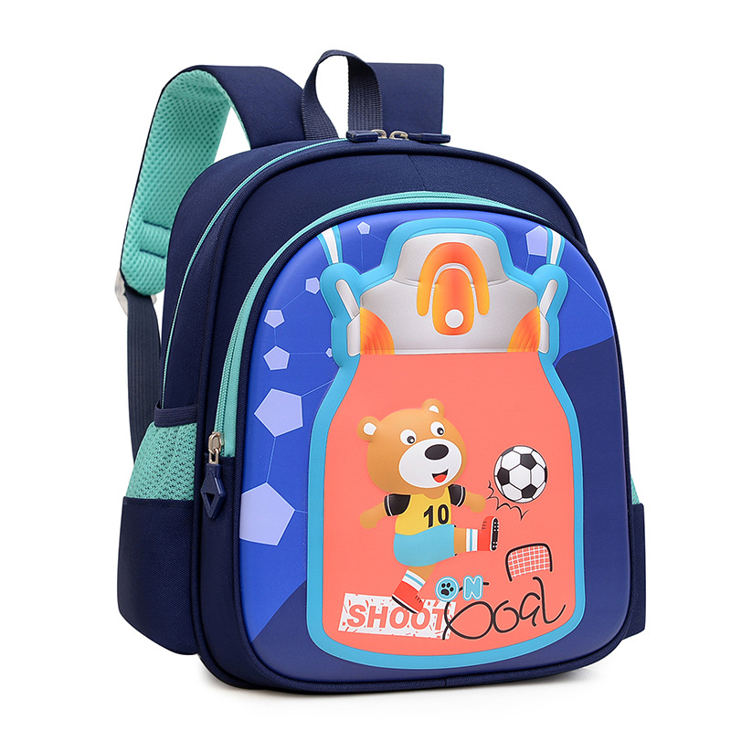 Mochila escolar para niños 4-8 años de edad mochila de jardín de infantes de gran capacidad impermeable Primer Grado mochila de dinosaurio mochila de estudiante de escuela primaria