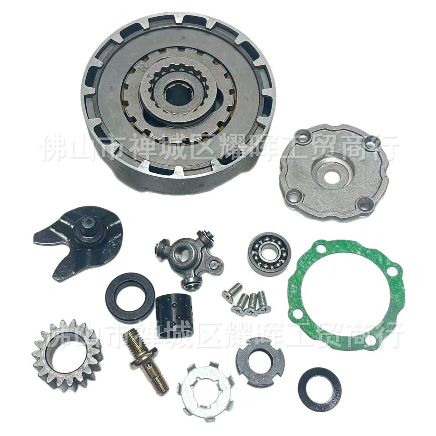 Zongshen Lifan Curved Beam Beach Motorcycle Dy100 Manual Semi-Automatic Clutch Assembly 17/18t 125Cc