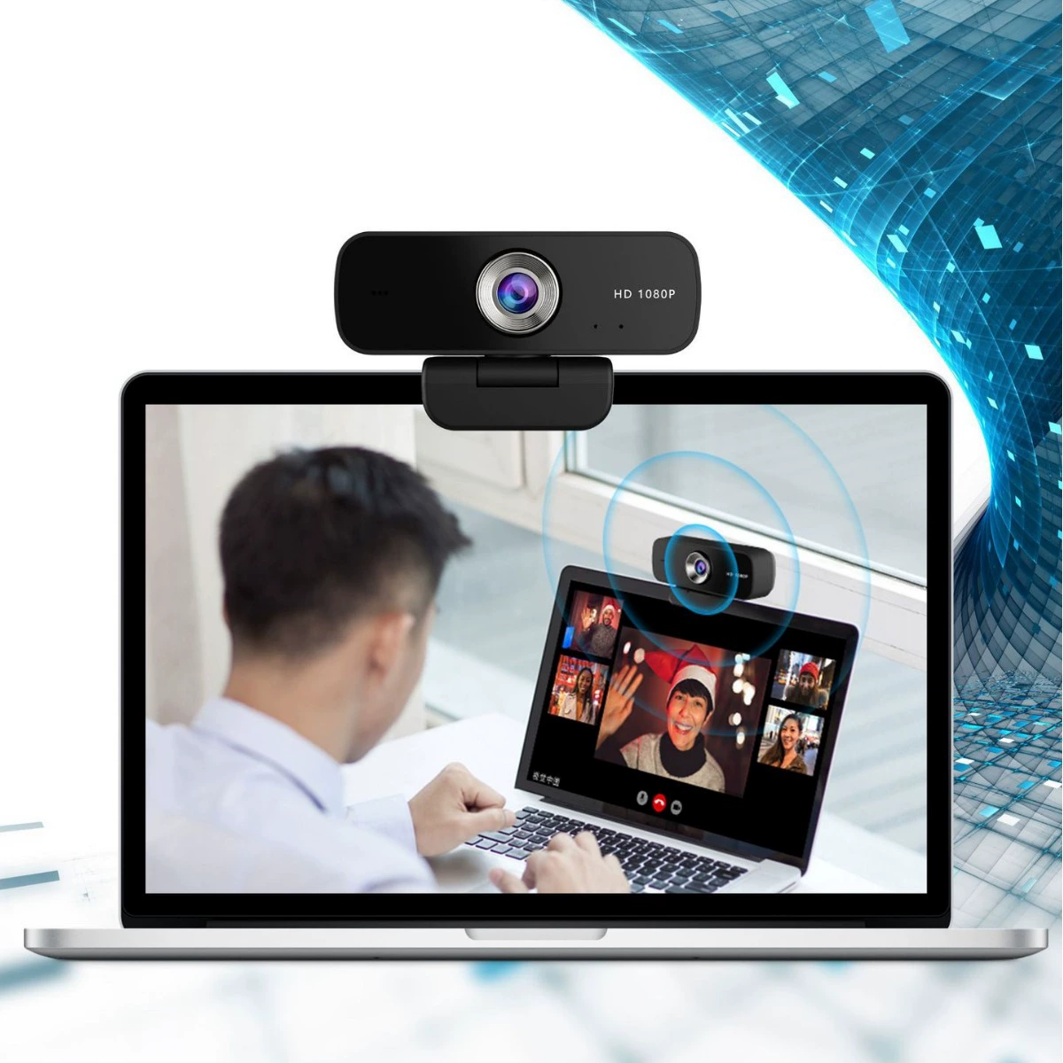 Live HD 1080P сетевой тест видеоконференции, компьютер USB сетевые камера напрямую с фабрики