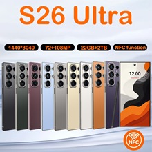 Cugo新款跨境手机S26 ultra 6+64GB八核 4G网络 NFC功能