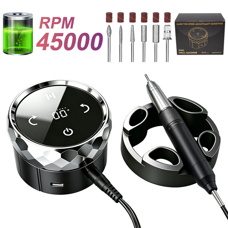 Torno Eléctrico para Uñas Portátil Recargable para Manicura image 31