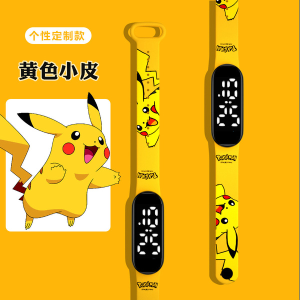 neon cartoon waterproof electronic watch