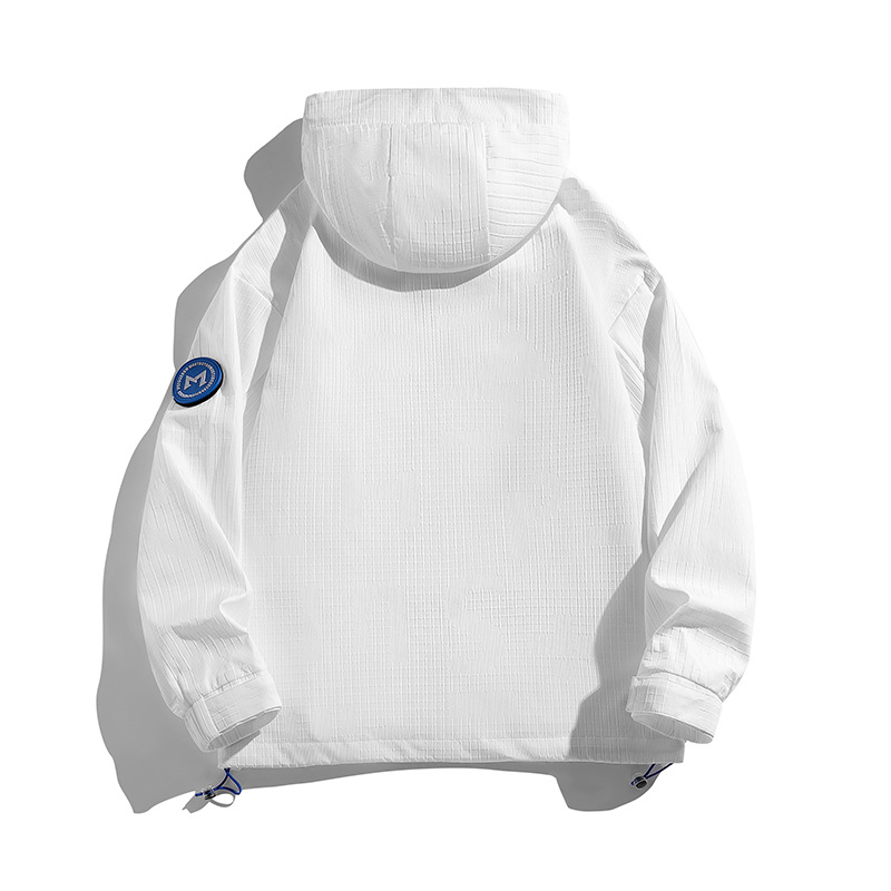 Men's Clothing sportswear windbreaker men's spring new men's casual outdoor windproof jacket men's hooded coat_voghion.com