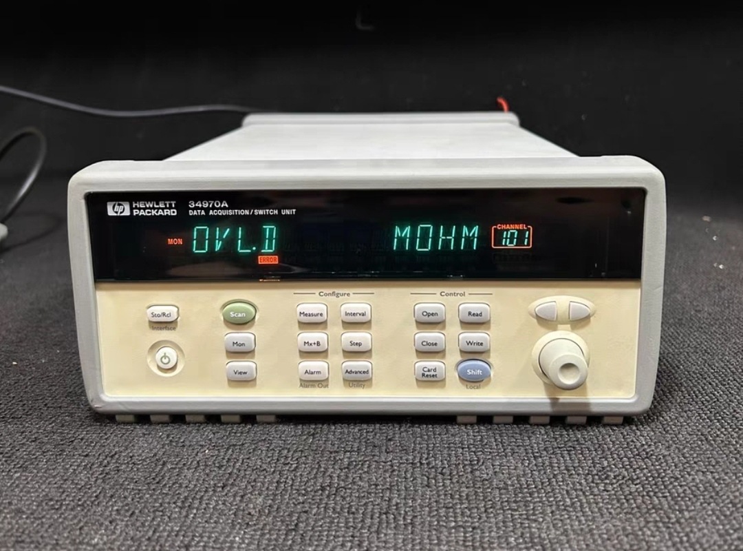 美国安捷伦Agilent34970A高性能低价位数据采集仪促销活动中包邮