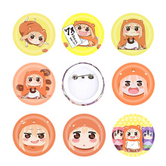 動漫周邊乾物妹小埋！徽章胸章二次元胸針58MM馬口鐵胸章