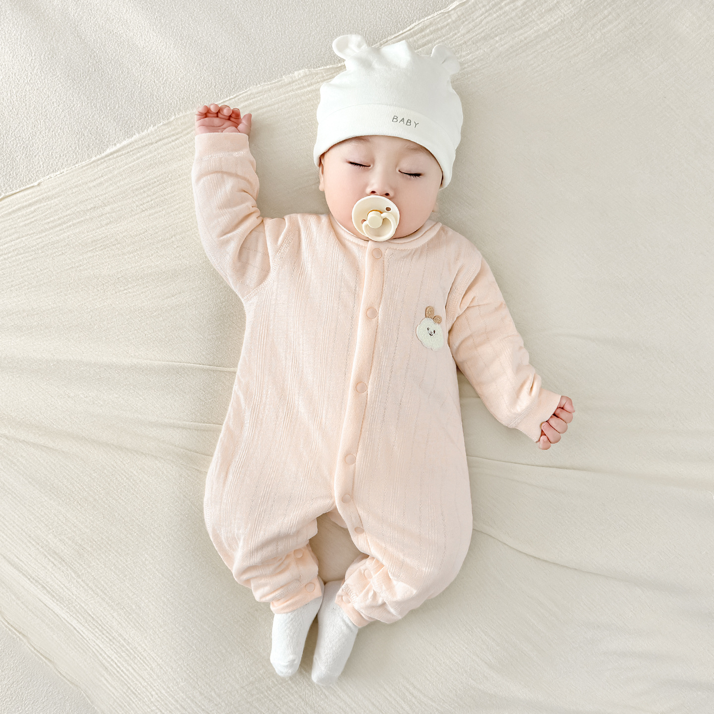 Primavera, otoño, invierno, camiseta infantil, niños calientes, algodón delgado, ropa de invierno para bebés recién nacidos