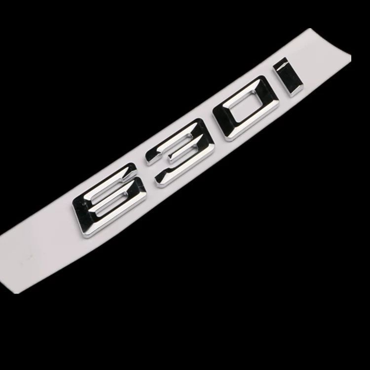 Suitable for the new BMW 630i, 640i, and 650i models; includes the car emblem, lettering, and the new 6 Series digital tail emblem