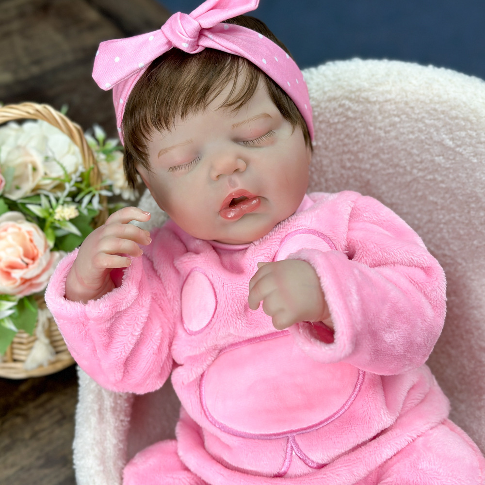Muñecas de bebé de goma blanda 50cm muñecas de goma pesada muñecas generación de muñecas nuevas muñecas de chicas al por mayor