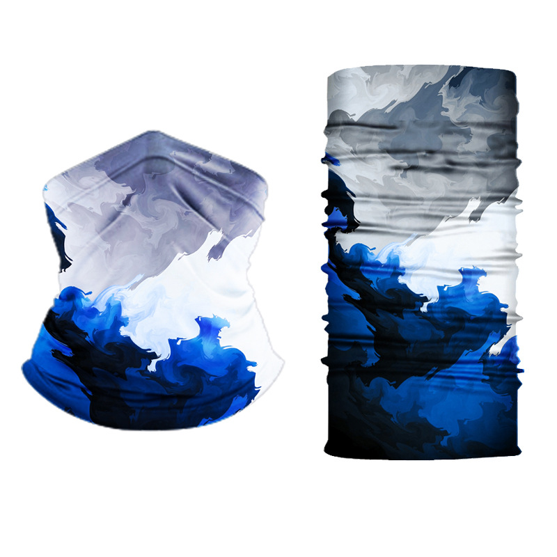 Xunhui sin costuras de alta elástico Lycra pañuelo transfronterizo Amazon montar protección solar Deportes al aire libre a prueba de viento mágico pañuelo en la cabeza