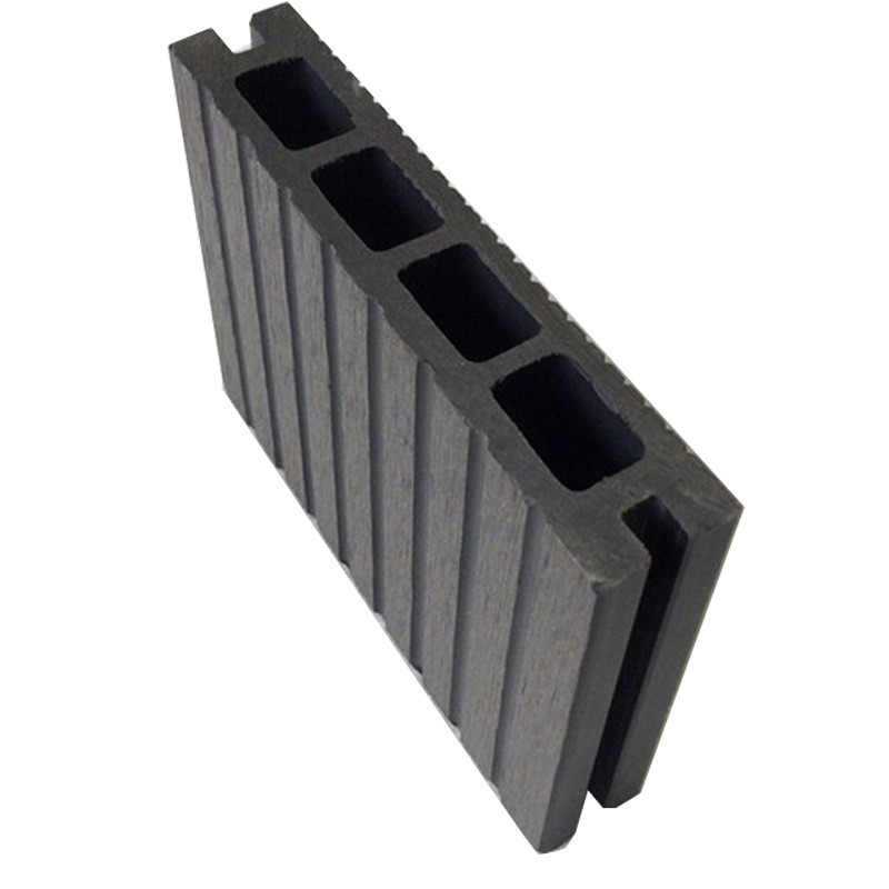 Madera plástico WPC piso generación cuadrado agujero 135*25 protección del medio ambiente plástico madera Material jardín decoración al aire libre tablero anti-corrosión madera