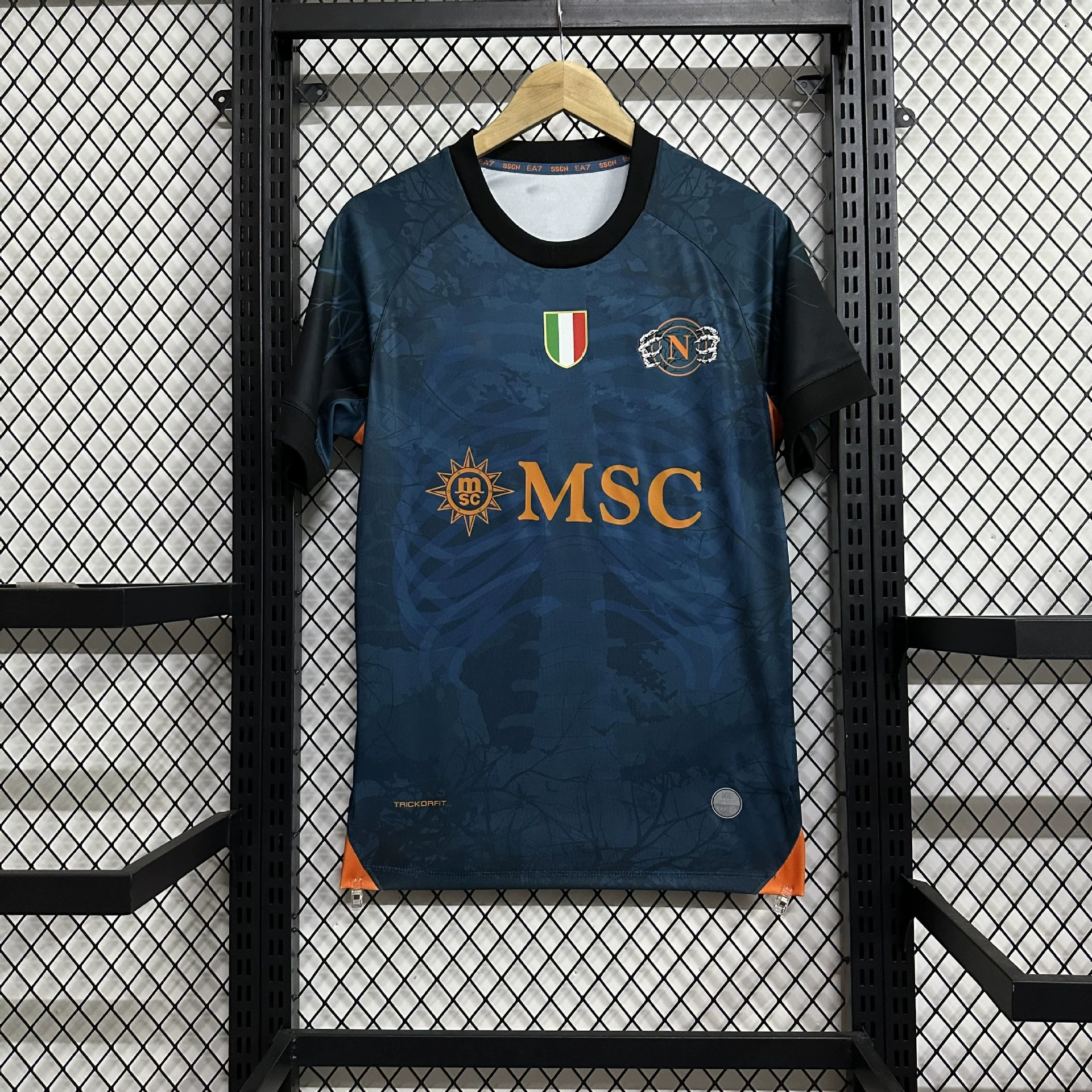 25-26 Club's new football uniform Barcelona Juventus Oasis ко-брендированная футболка с коротким рукавом джерси популярность