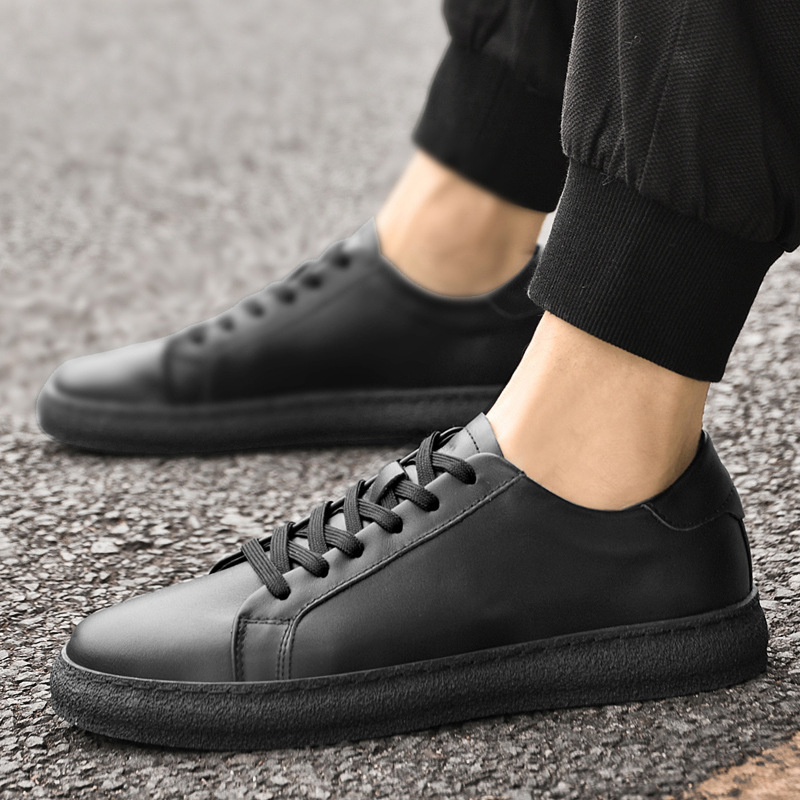 Amazon men's shoes with internal height increase, white sneakers, spring low-top genuine leather, first-layer cowhide, retro sports casual shoes Amazon men's shoes with internal height increase, white sneakers, spring low-top genuine leather, first-layer cowhide, retro sports casual shoes