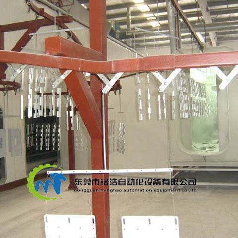 五金涂装设备自动喷漆线环形喷漆线故障少省漆省油