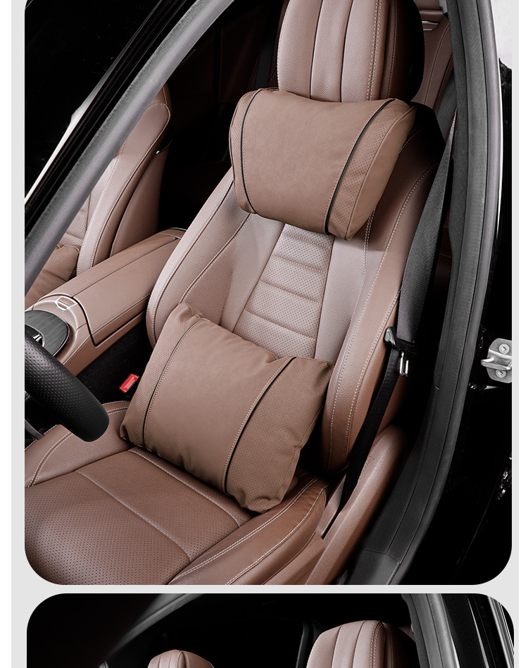 Kashidun Suitable for Mercedes S-Class Maybach Same Model Headrest Car Neck Pillow Yue Magotan Bmw Lumbar Cushion Original Factory