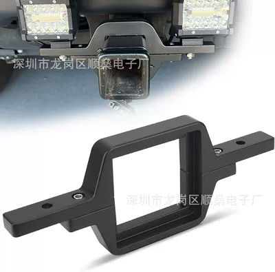 Wrangler Off-Road Vehicle Rear Bumper Spotlight Trailer Hook Bracket Work Light Bracket Led Reversing Light Fixed Bracket Universal (Digər kuzov və aksesuarlar) - trailer-hitch-pipe-clamp