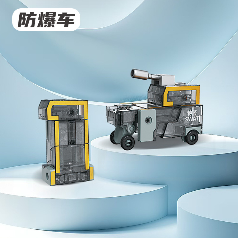Large crystal number [1] explosion-proof car