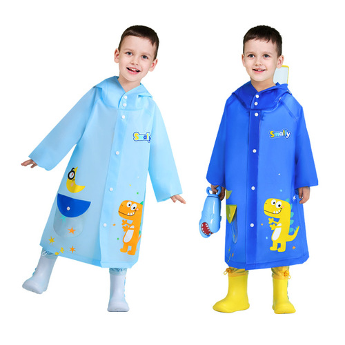 Mumeng children's rain gear set kindergarten baby cartoon waterproof raincoat full body rain boots children's rain boots wholesale