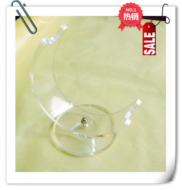 人气厂家直销小巧架子新款亚克力美发用具剪刀架有机玻璃展示摆放