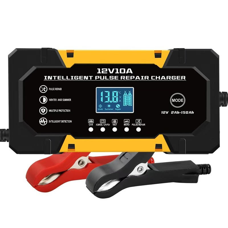 12V10A充电器 汽车电瓶充电器 12V充电器 电瓶充电器 电池充电器|undefined