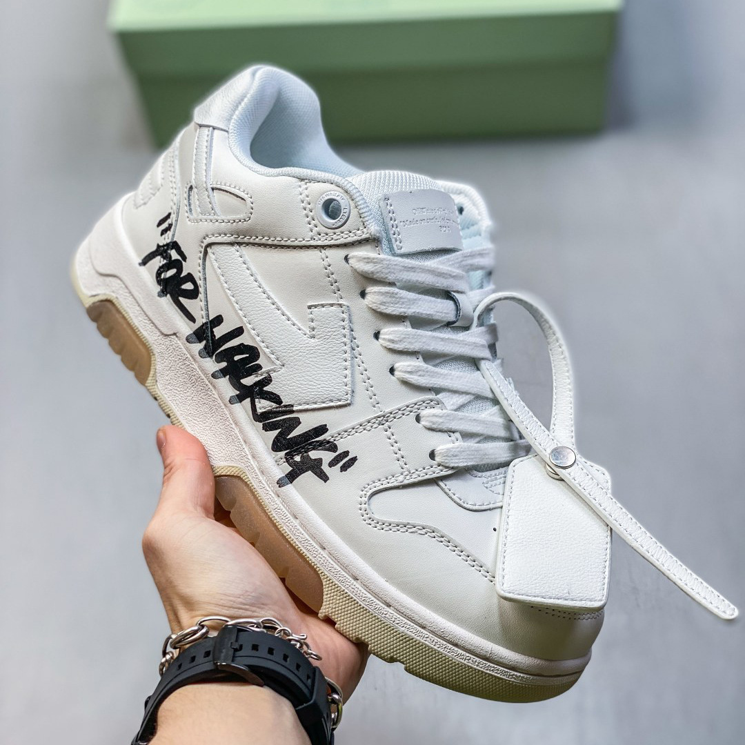 Zapatos de skate de alta calidad OFF para hombres, zapatos deportivos casuales de tacones planos para mujeres, zapatos de moda europeos y estadounidenses