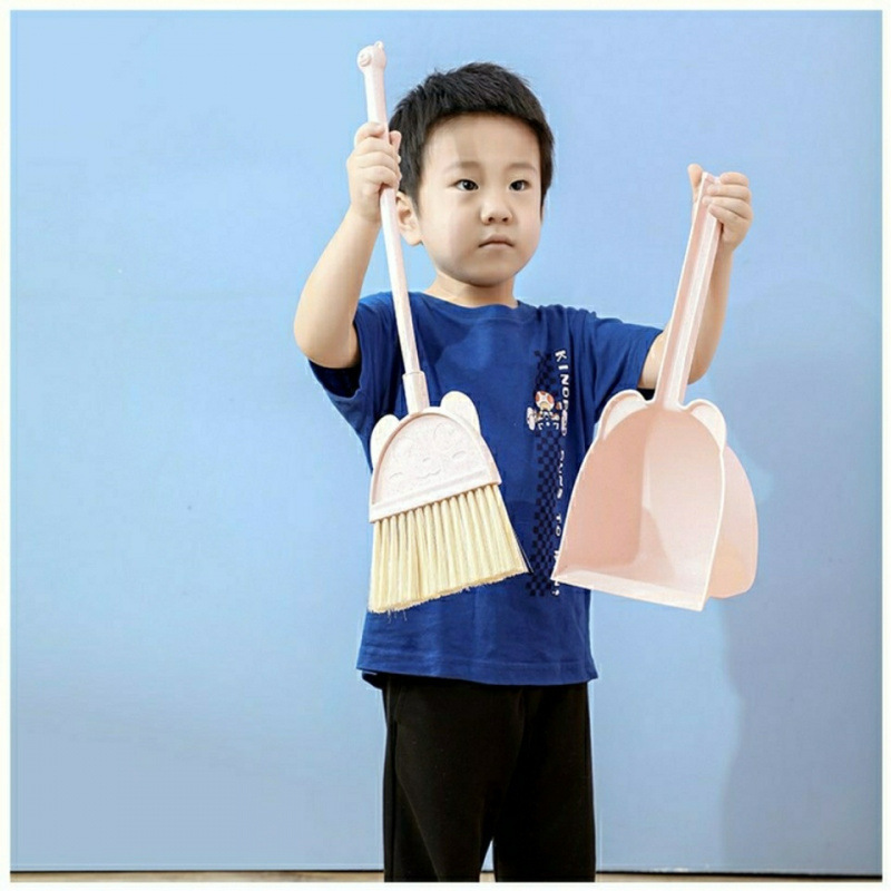 子供用ほうきとちりとりセット小さなモップミニほうき家庭用掃除幼児赤ちゃんままごと掃除おもちゃ|undefined