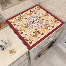 ins风洗衣机垫花卉厨房沥水垫台面桌垫硅藻泥吸水垫防滑餐具垫