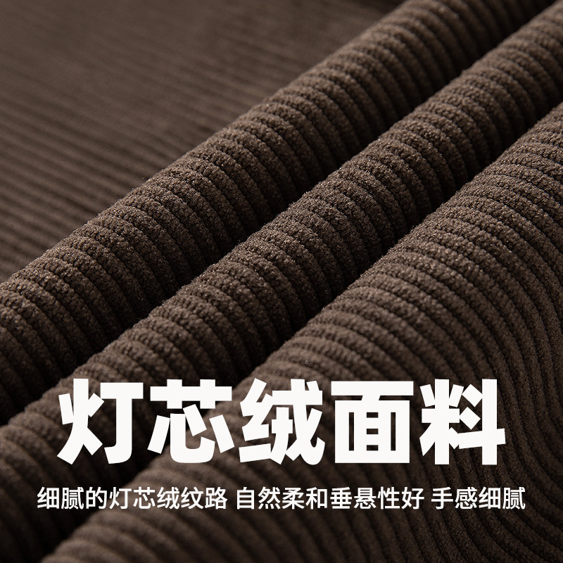 Pantalones Casuales de Pana Estilo Montaña Vintage, Primavera 2025, Nuevo Diseño Texturizado Holgado Estilo Japonés con Pliegues, Pantalones Largos