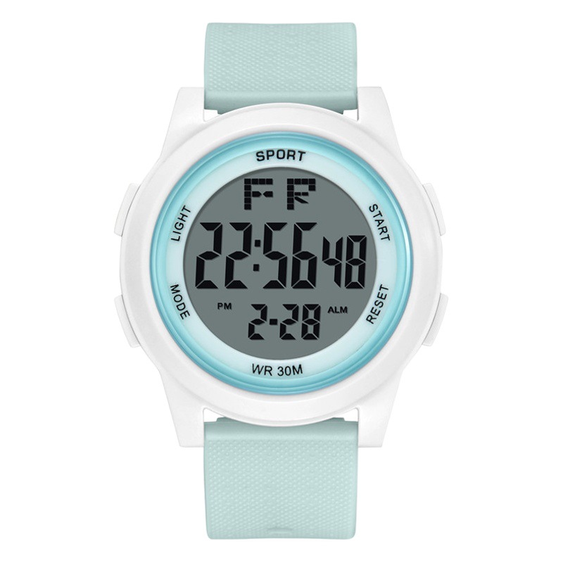 Reloj de alarma multifunción de moda para hombres reloj para hombres Sudeste asiático Venta caliente estudiante impermeable deportes hombres y mujeres reloj electrónico