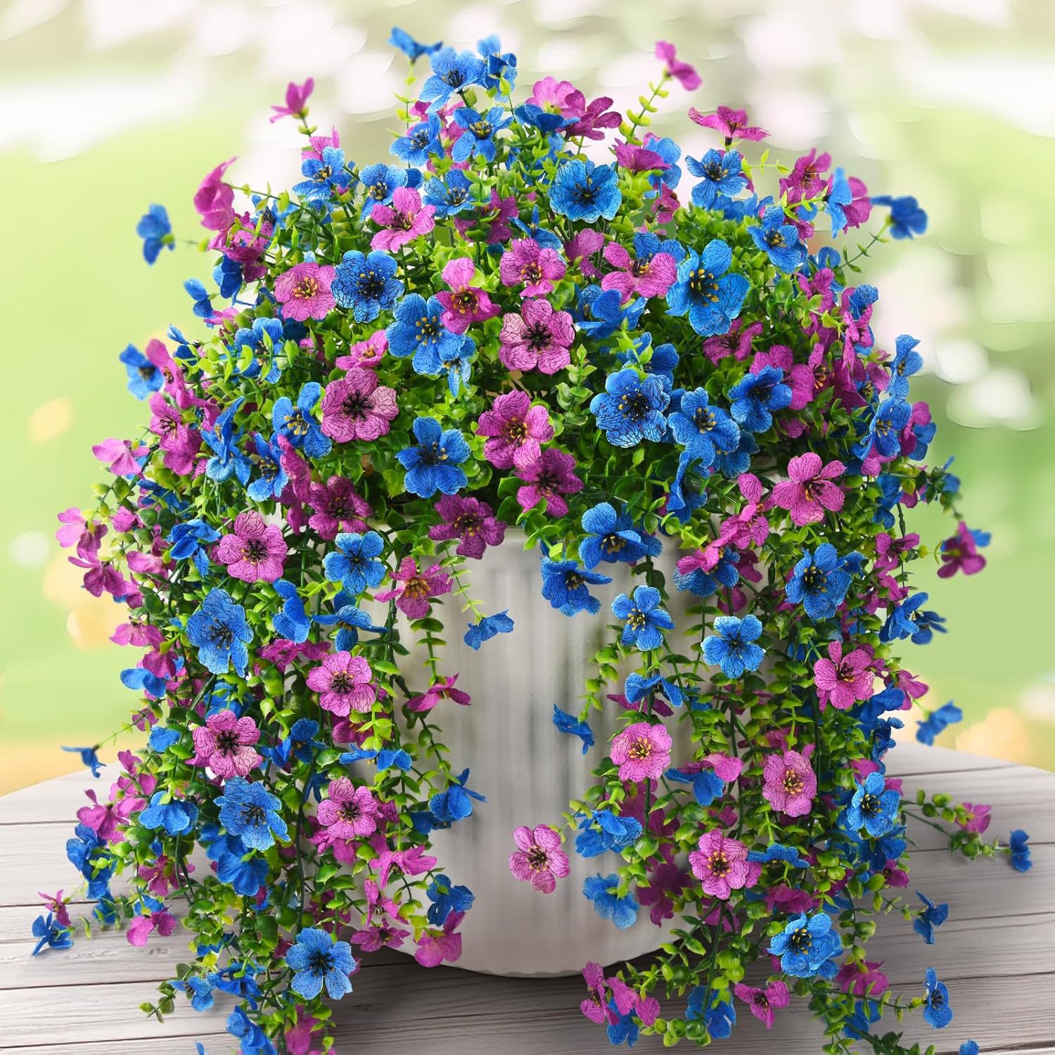 45 mesh eucalyptus violet anti-UV floral spring outdoor decoration…