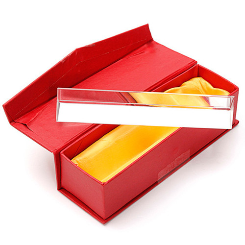 Physical Optics Triangular Prism Children Science Popular Student Experiment Teaching Tool Glass Rainbow Seven-Color Light Three-Edge Prism Gift Box