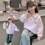 儿童女孩女童新款卫衣