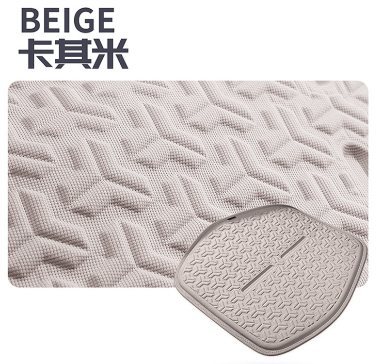 Car Seat Cushion Summer Cooling Pad Single Piece Cold Gel Seat Cushion Breathable Honeycomb Silicone Car Cushion Four-Season Universal Seat Cushion